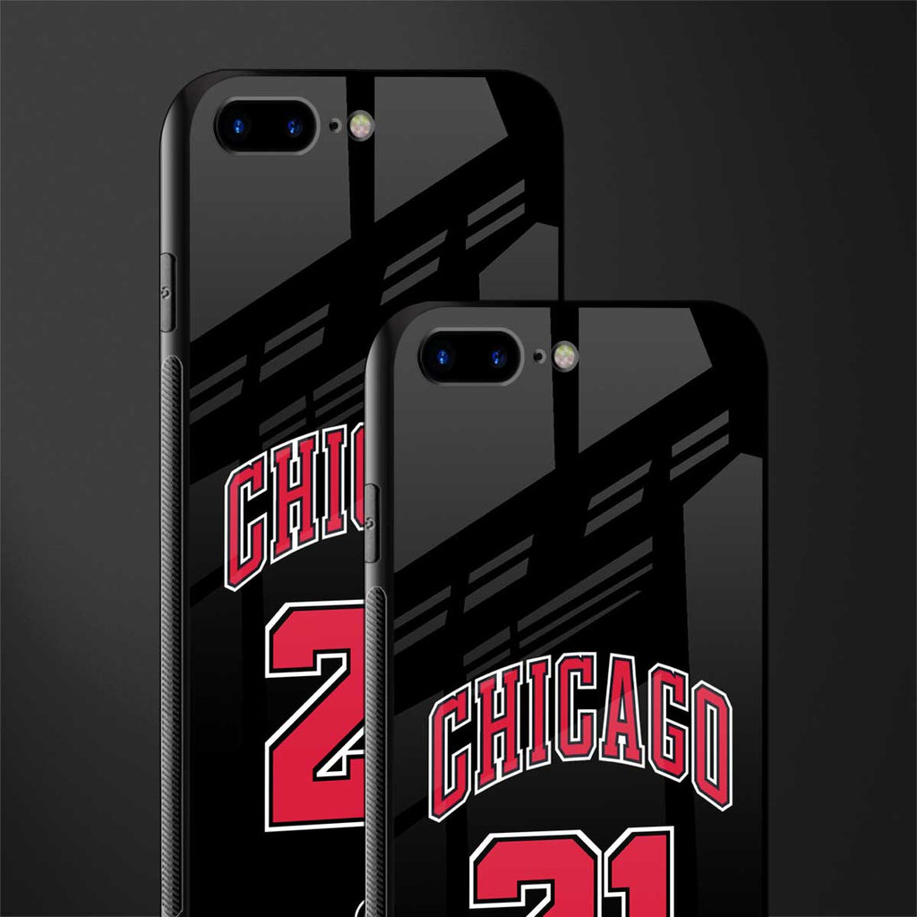chicago 21 glass case for iphone 7 plus image-2