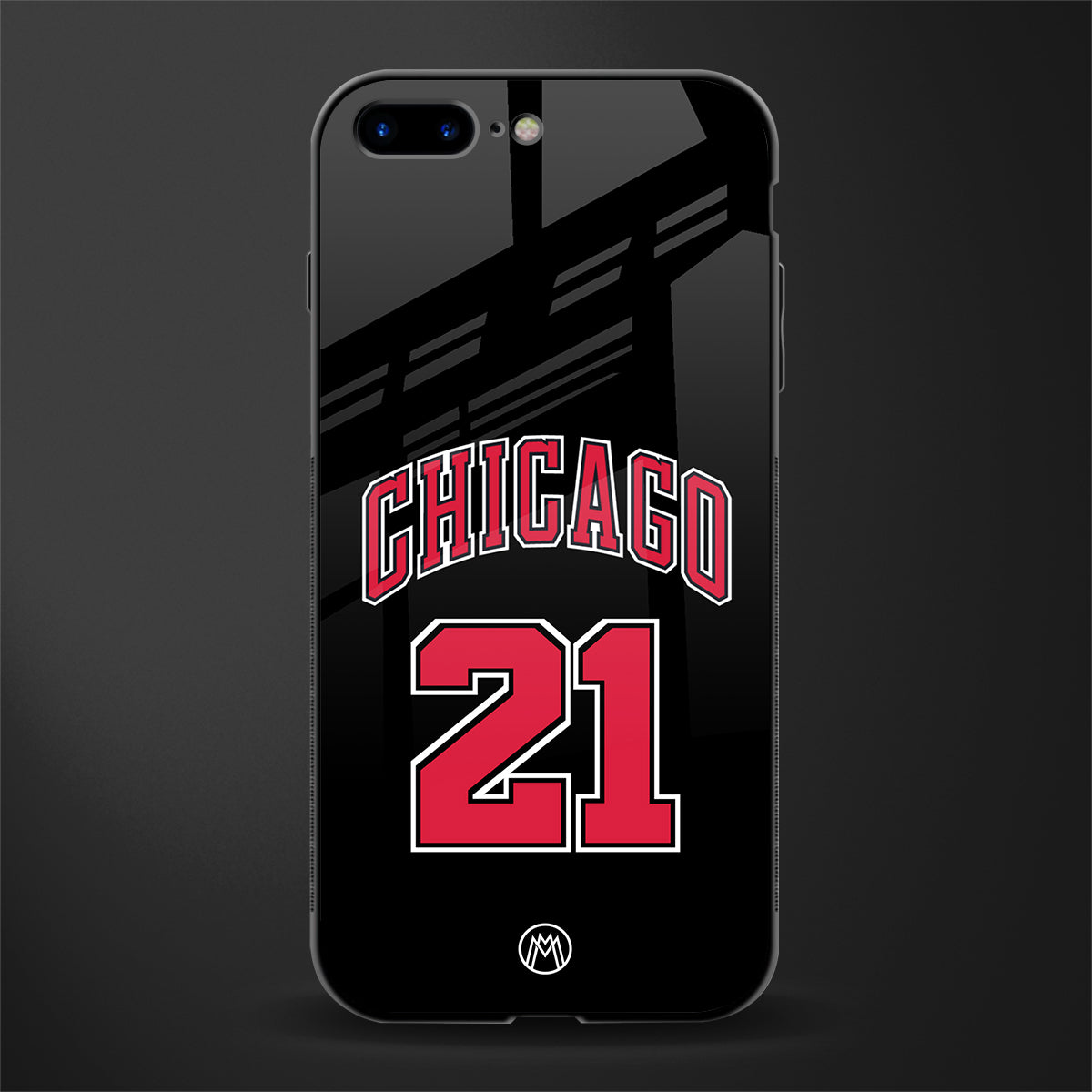 chicago 21 glass case for iphone 7 plus image