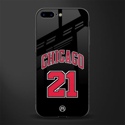 chicago 21 glass case for iphone 7 plus image