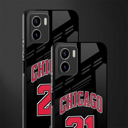 chicago 21 back phone cover | glass case for vivo y72