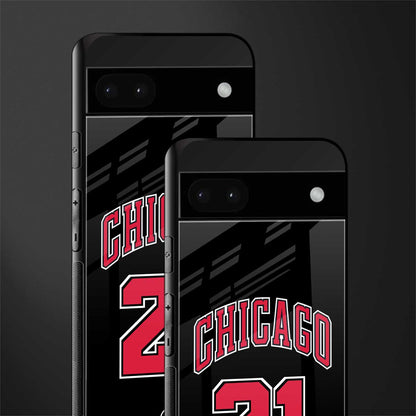 chicago 21 back phone cover | glass case for google pixel 6a