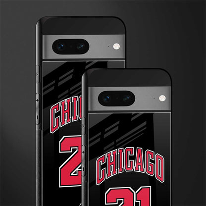 chicago 21 back phone cover | glass case for google pixel 7