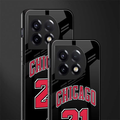 chicago 21 back phone cover | glass case for oneplus 11