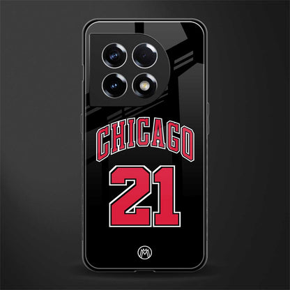 chicago 21 back phone cover | glass case for oneplus 11
