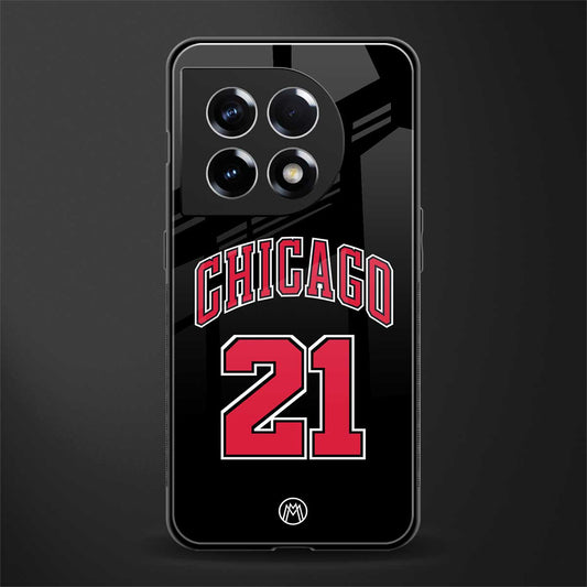 chicago 21 back phone cover | glass case for oneplus 11