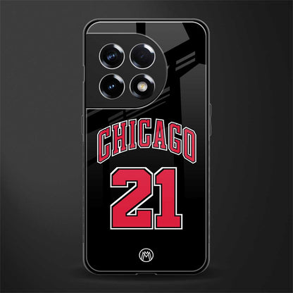 chicago 21 back phone cover | glass case for oneplus 11r