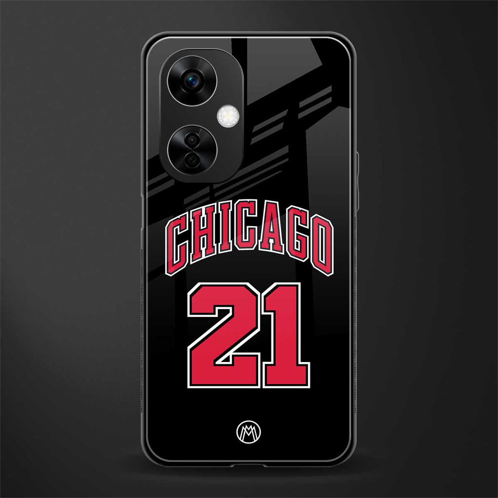 chicago 21 back phone cover | glass case for oneplus nord ce 3 lite