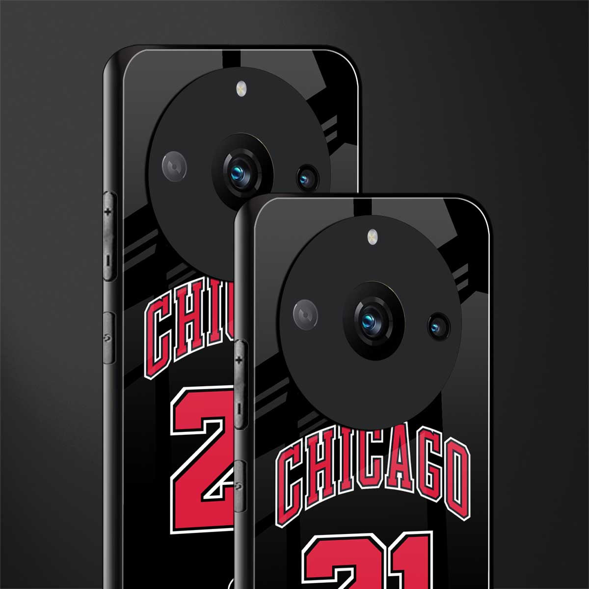 chicago 21 back phone cover | glass case for realme 11 pro 5g