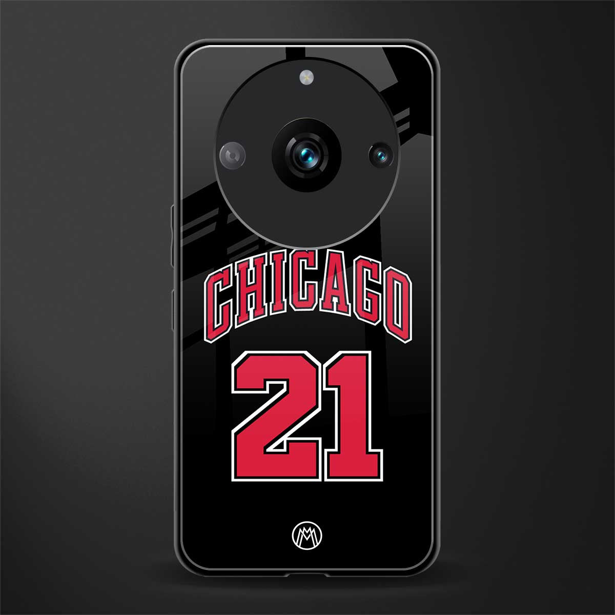 chicago 21 back phone cover | glass case for realme 11 pro 5g