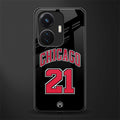 chicago 21 back phone cover | glass case for vivo t1 44w 4g