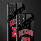 chicago 21 back phone cover | glass case for samsun galaxy a24 4g