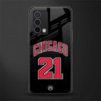 chicago 21 back phone cover | glass case for oppo a74 4g