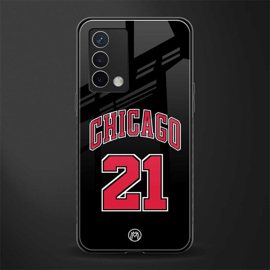 chicago 21 back phone cover | glass case for oppo a74 4g