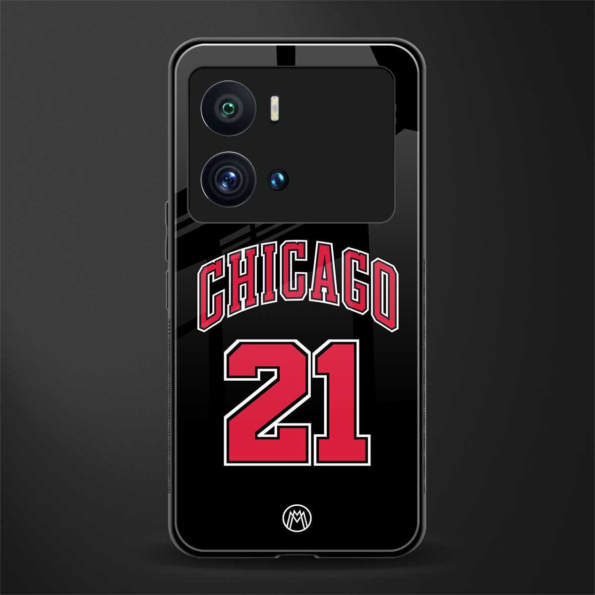 chicago 21 back phone cover | glass case for iQOO 9 Pro