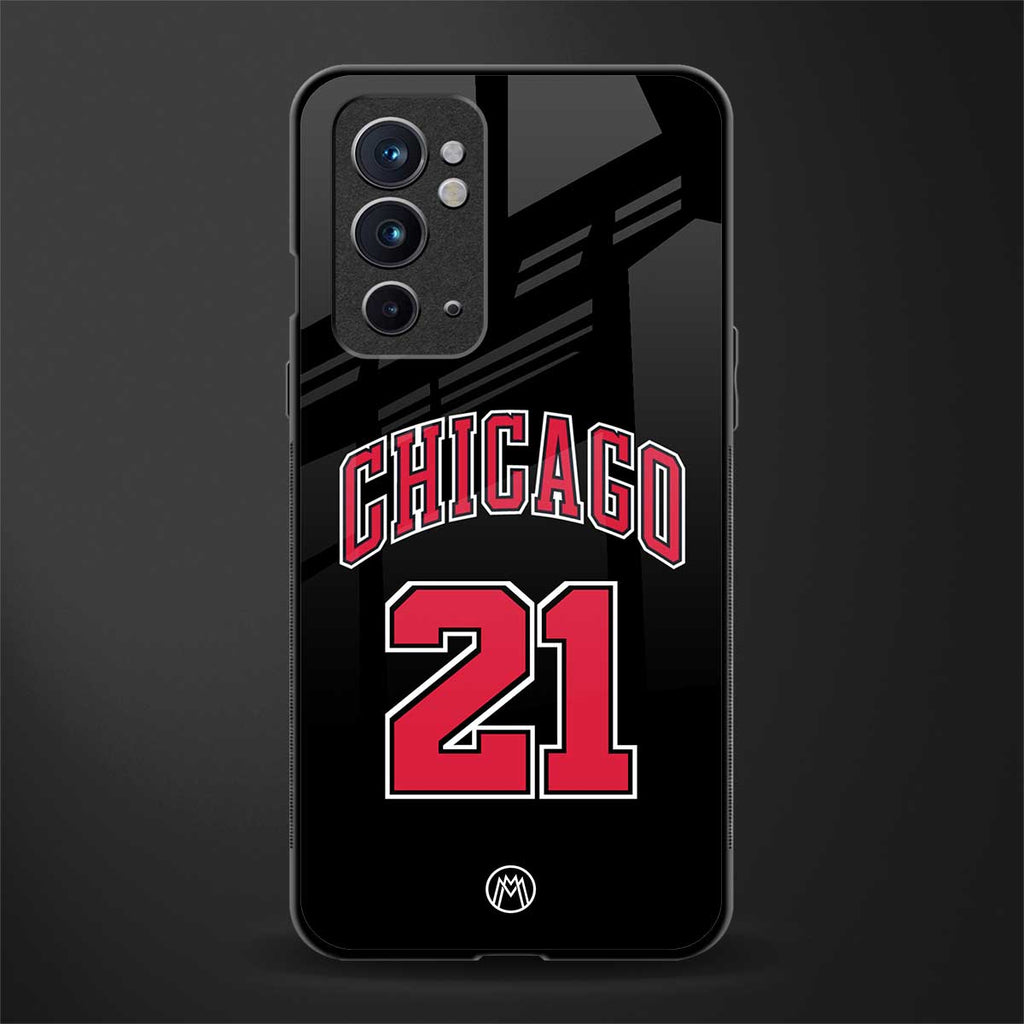 chicago 21 glass case for oneplus 9rt image