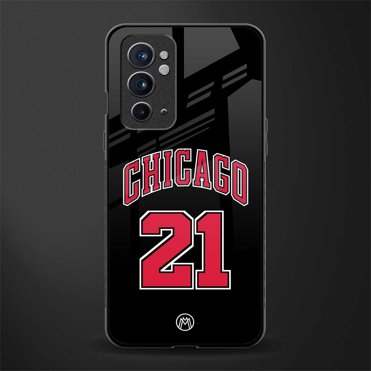 chicago 21 glass case for oneplus 9rt image