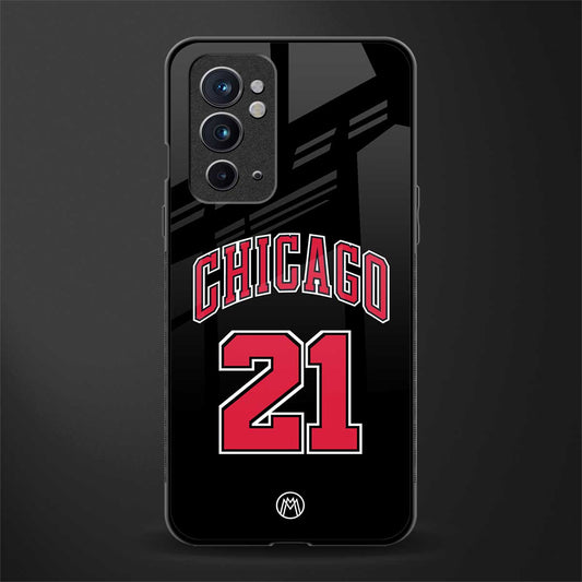 chicago 21 glass case for oneplus 9rt image