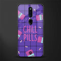 chill pills glass case for oppo f11 pro image