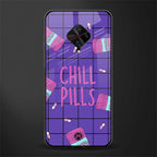 chill pills glass case for vivo s1 pro image