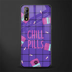 chill pills glass case for vivo s1 image