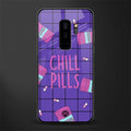 chill pills glass case for samsung galaxy s9 plus image