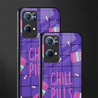 chill pills glass case for oppo reno7 pro 5g image-2