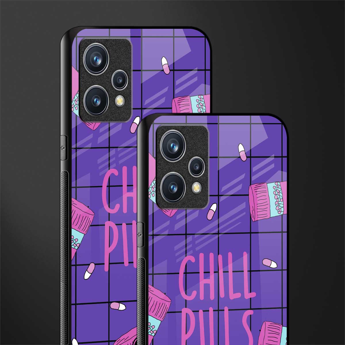 chill pills glass case for realme 9 pro plus 5g image-2