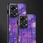 chill pills glass case for phone case | glass case for oneplus nord 2t 5g
