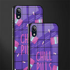 chill pills glass case for vivo y91i image-2