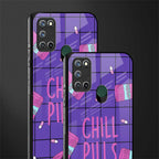 chill pills glass case for realme 7i image-2