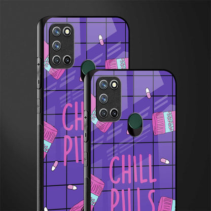 chill pills glass case for realme 7i image-2