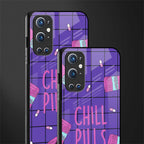chill pills glass case for oneplus 9 pro image-2