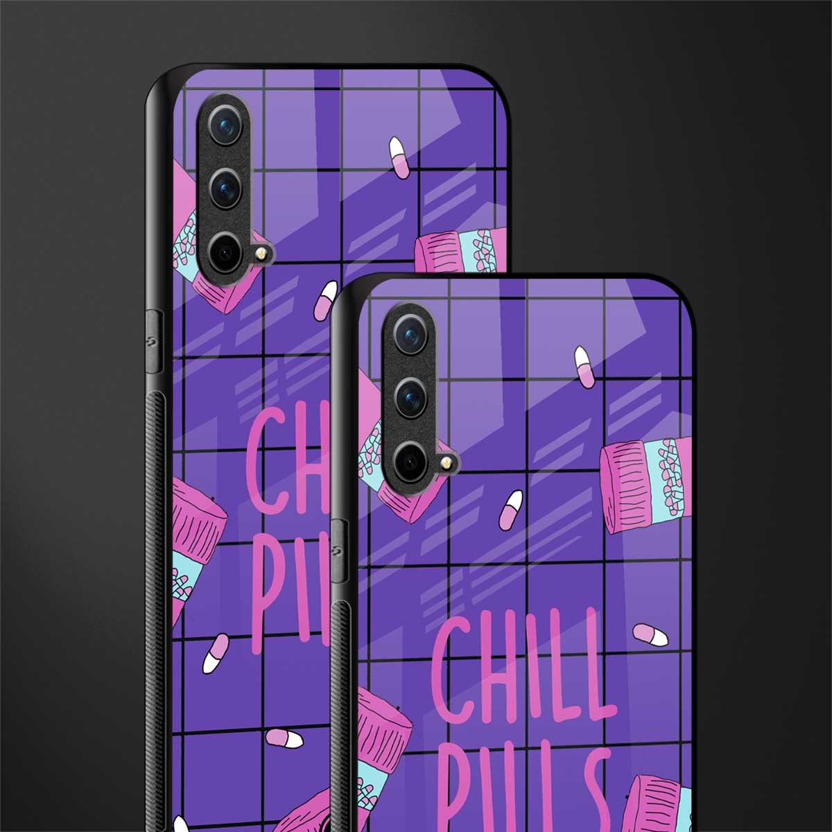 chill pills glass case for oneplus nord ce 5g image-2