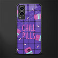 chill pills glass case for vivo v21e 5g image