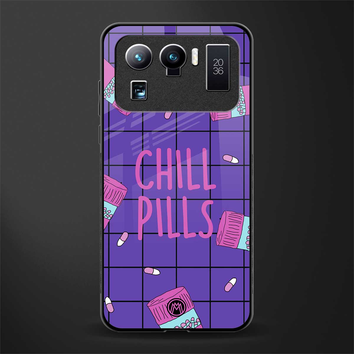 chill pills glass case for mi 11 ultra 5g image