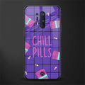 chill pills glass case for oneplus 8 pro image