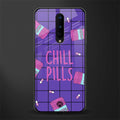 chill pills glass case for oneplus 8 image
