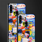 classic collage aesthetic glass case for samsung galaxy a20s image-2