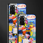 classic collage aesthetic glass case for samsung galaxy s20 plus image-2