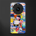 classic collage aesthetic back phone cover | glass case for realme 11 pro 5g