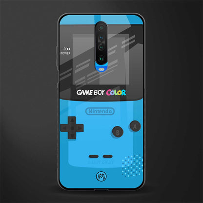classic color gameboy glass case for poco x2 image