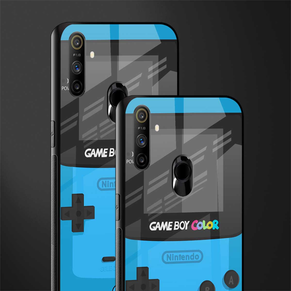 classic color gameboy glass case for realme narzo 10a image-2