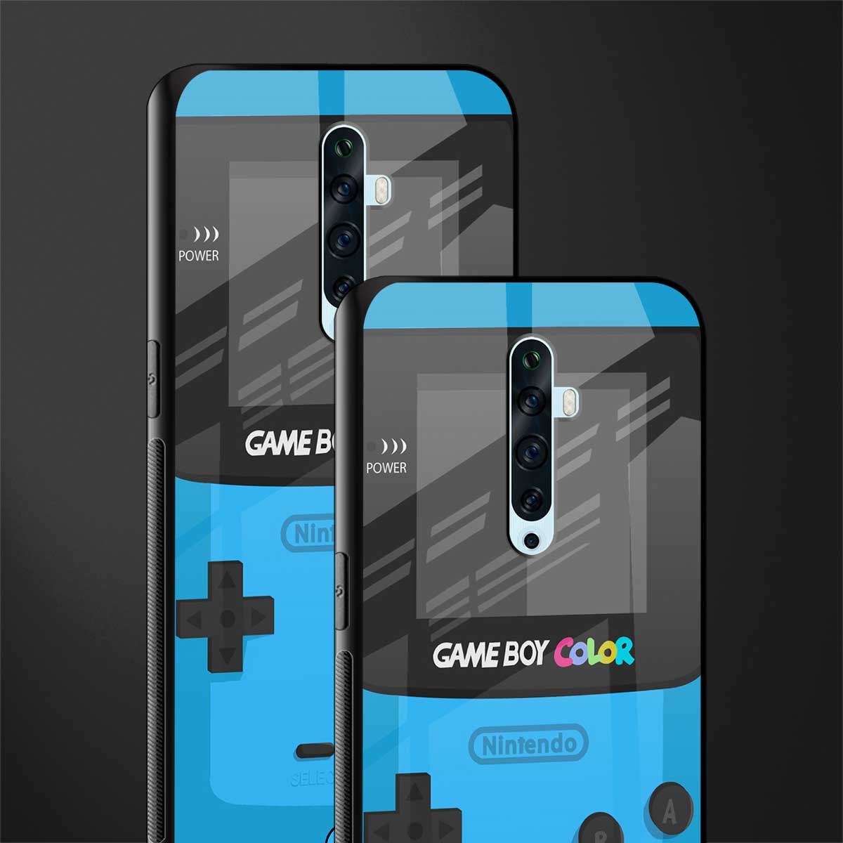 classic color gameboy glass case for oppo reno 2f image-2