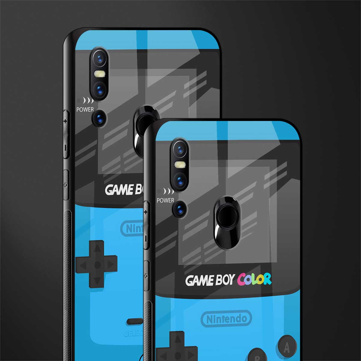 classic color gameboy glass case for vivo v15 image-2