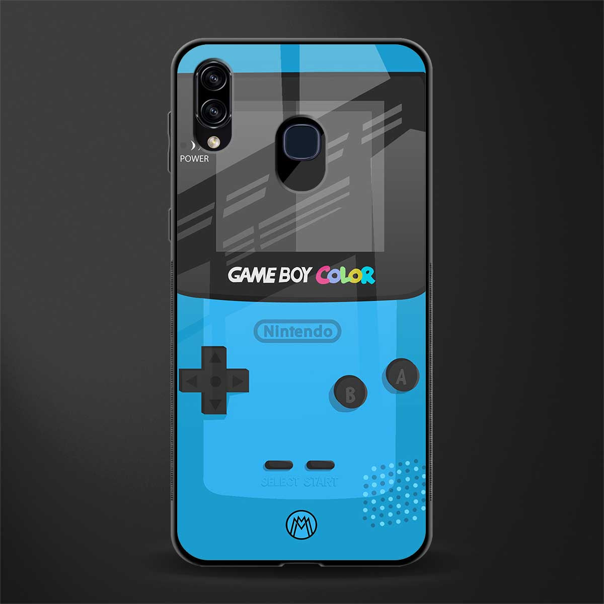 classic color gameboy glass case for samsung galaxy a30 image