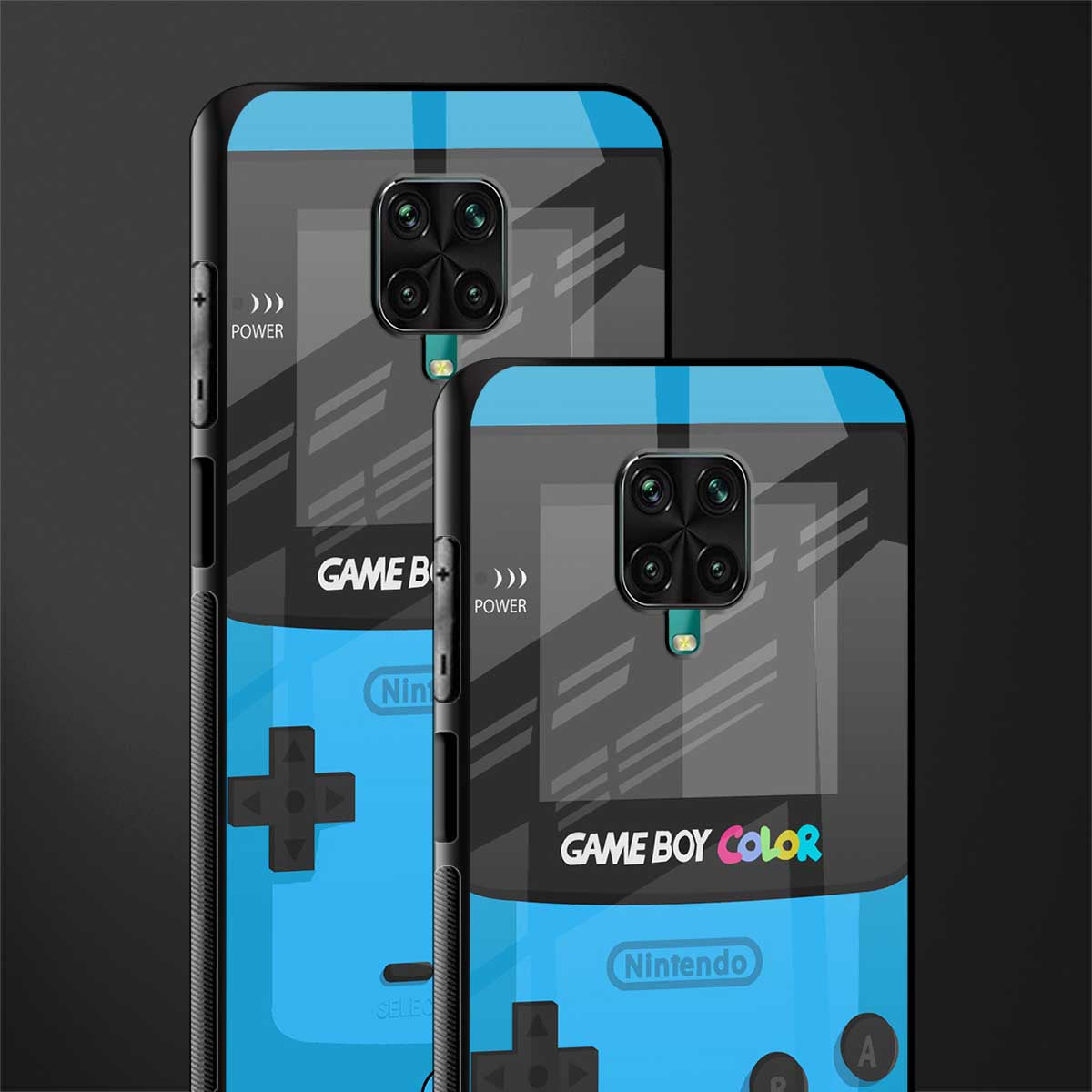classic color gameboy glass case for poco m2 pro image-2