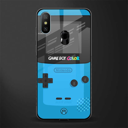 classic color gameboy glass case for redmi 6 pro image