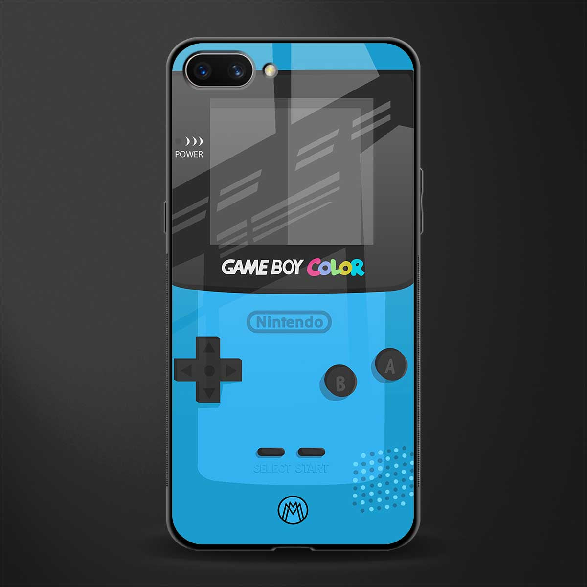 classic color gameboy glass case for realme c1 image