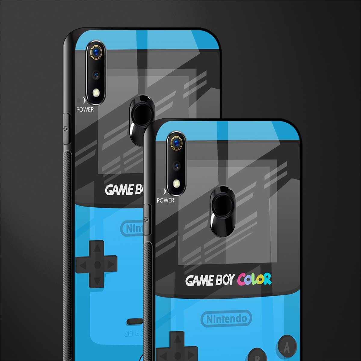 classic color gameboy glass case for realme 3 pro image-2