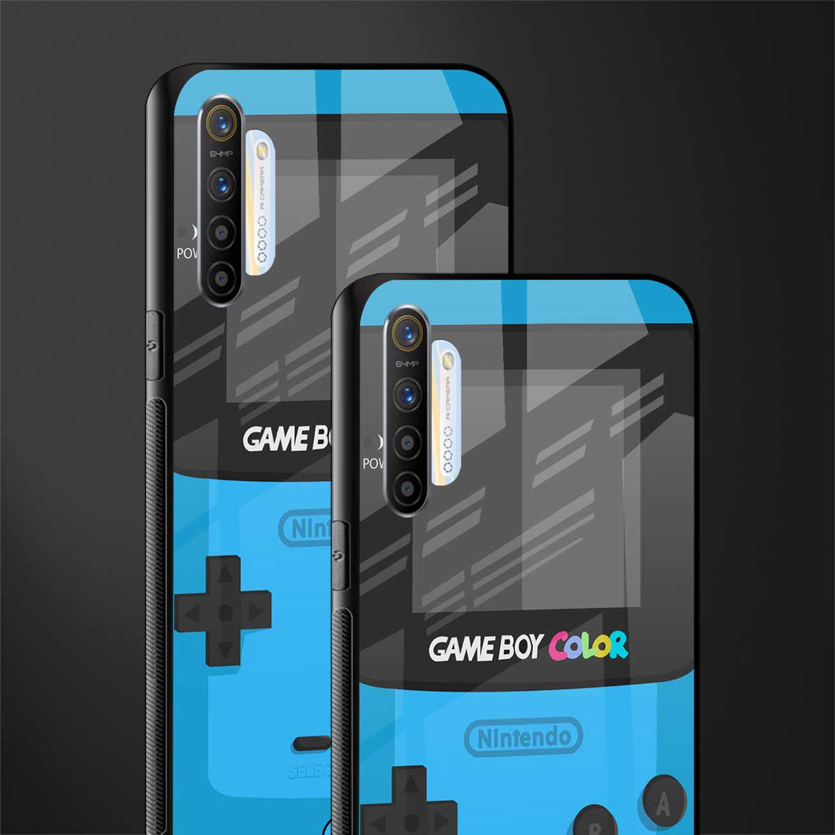 classic color gameboy glass case for realme xt image-2